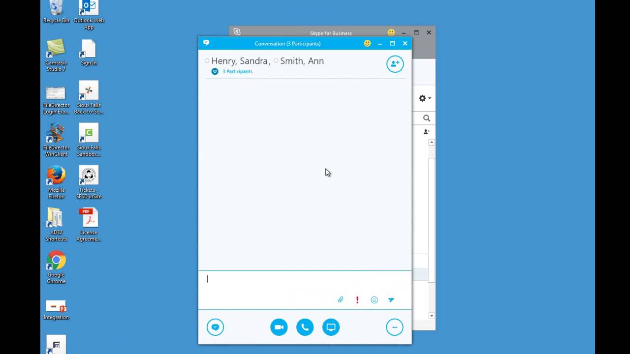 Skype For Business 2016 User Manual